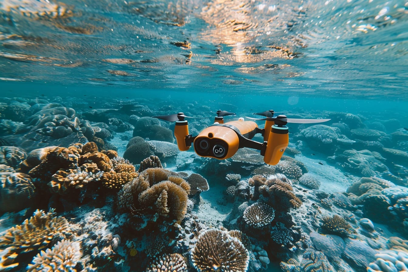Quel drone sous-marin choisir pour étudier la dispersion des larves de corail ?
