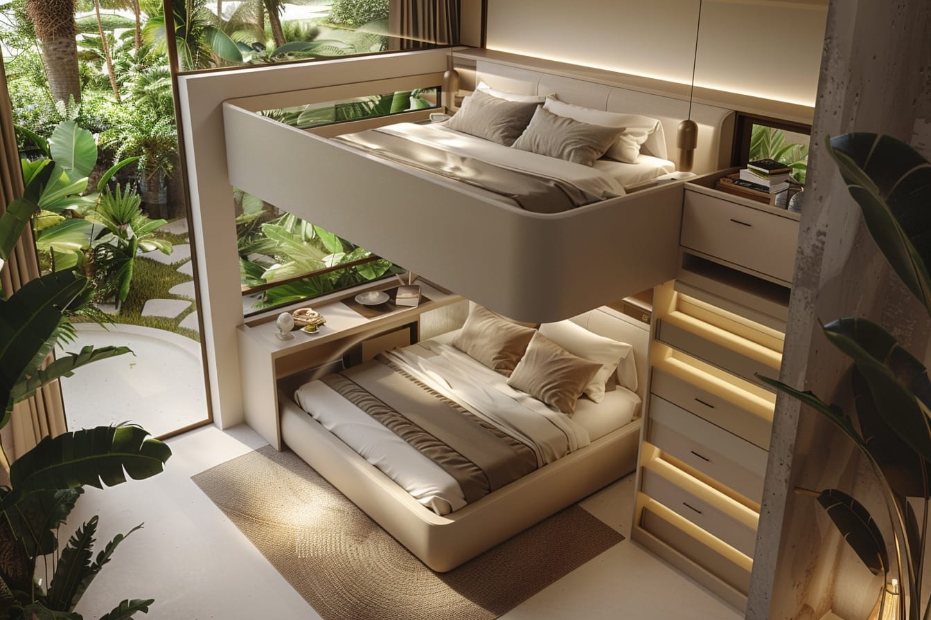 Quelles possibilités de personnalisation pour un lit mezzanine sur mesure ?