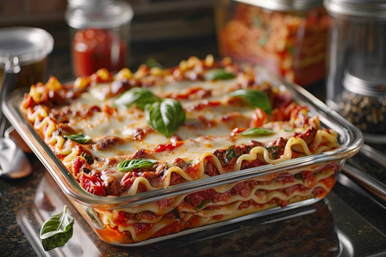 Comment congeler des lasagnes maison sans perdre de saveur