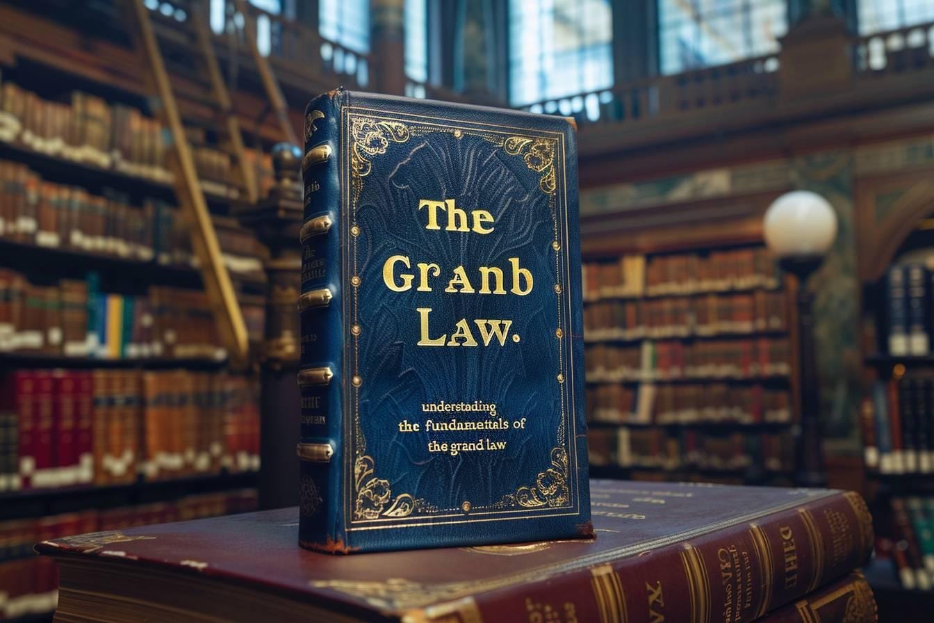 Le grand droit : comprendre les fondamentaux du système juridique simplement