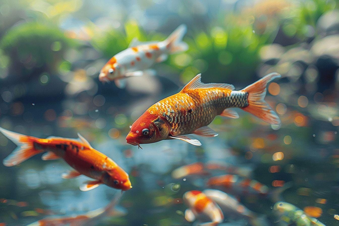 Comment réussir l’élevage de poissons rouges japonais en bassin Koï