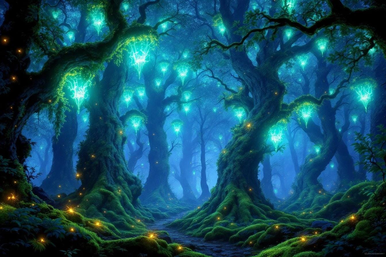 Les arbres bioluminescents : merveille naturelle et piste d’avenir