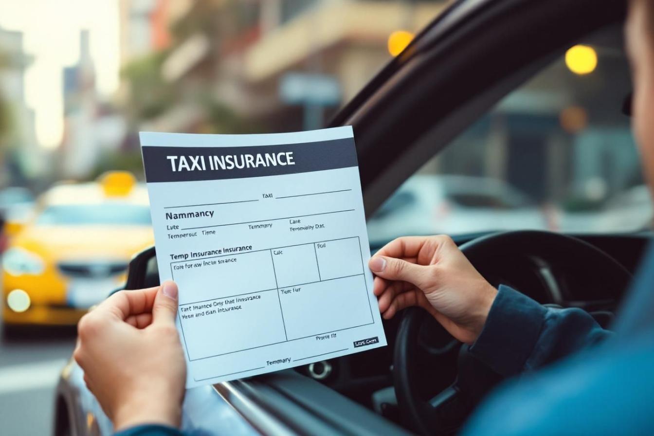 Assurance auto temporaire taxi : les meilleures solutions ponctuelles pour chauffeurs pros