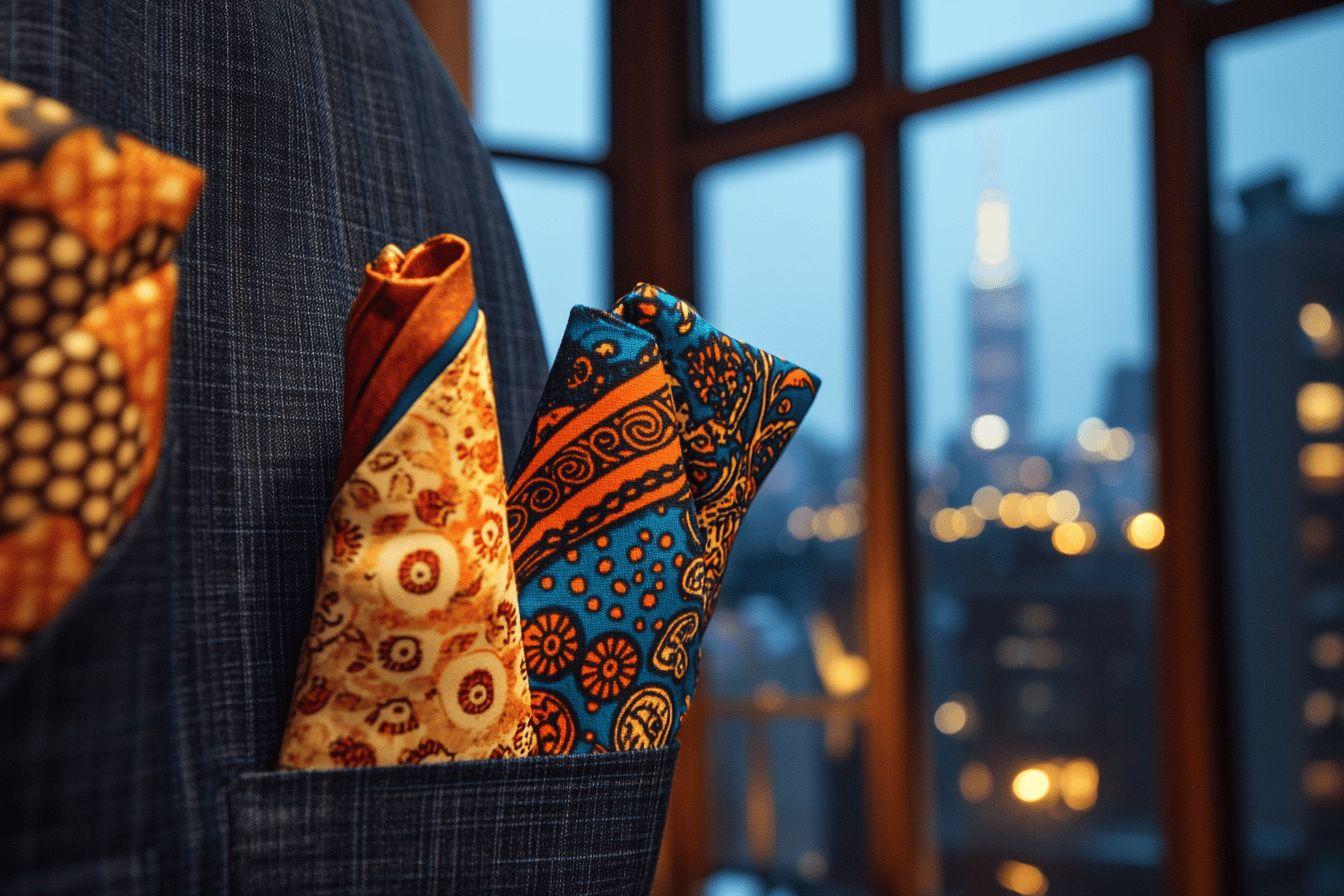 Pochettes de costume originales pour soirées : affirmer (vraiment) ton style